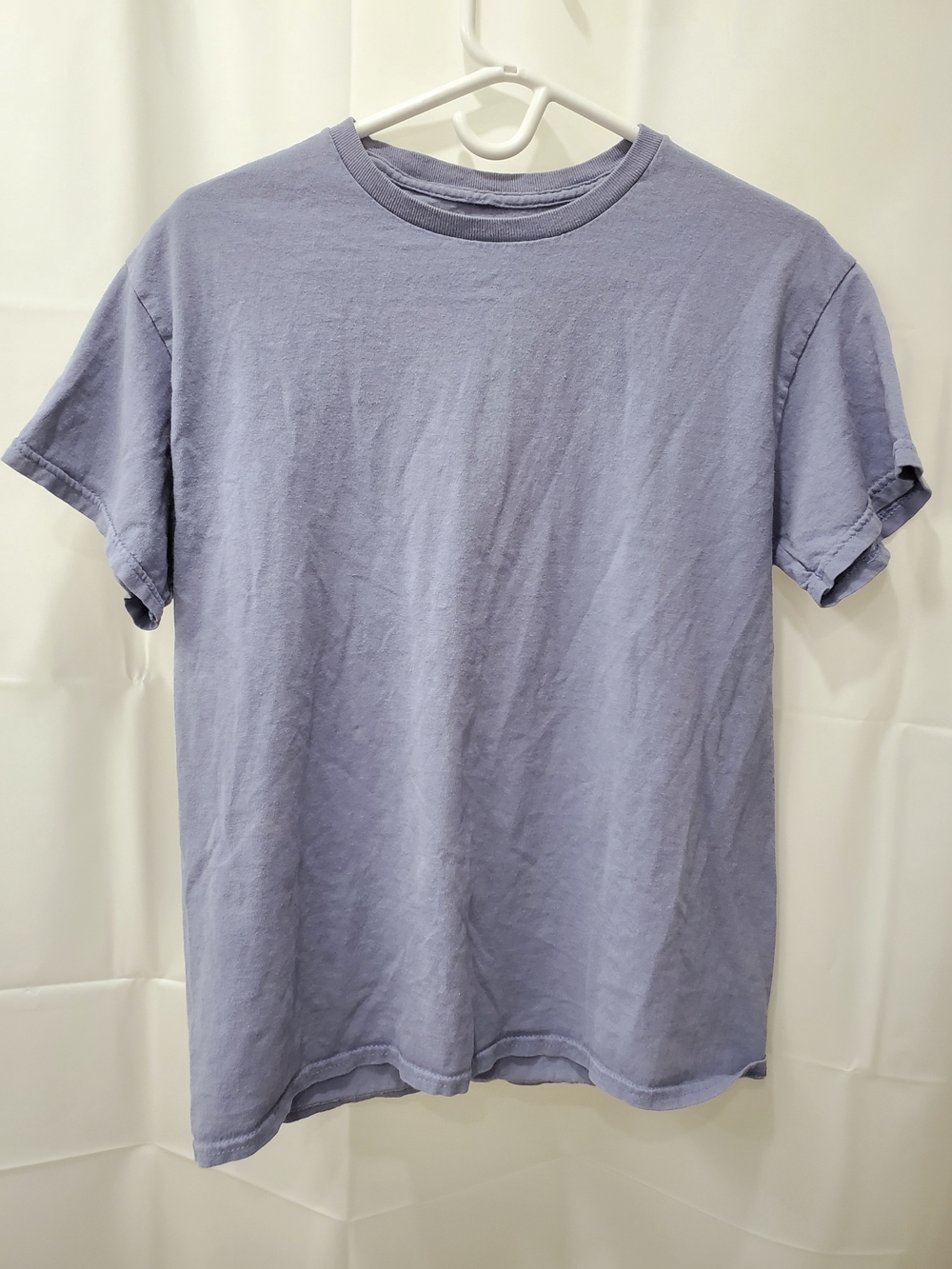 Light Indigo 100% Cotton Plain T-Shirt